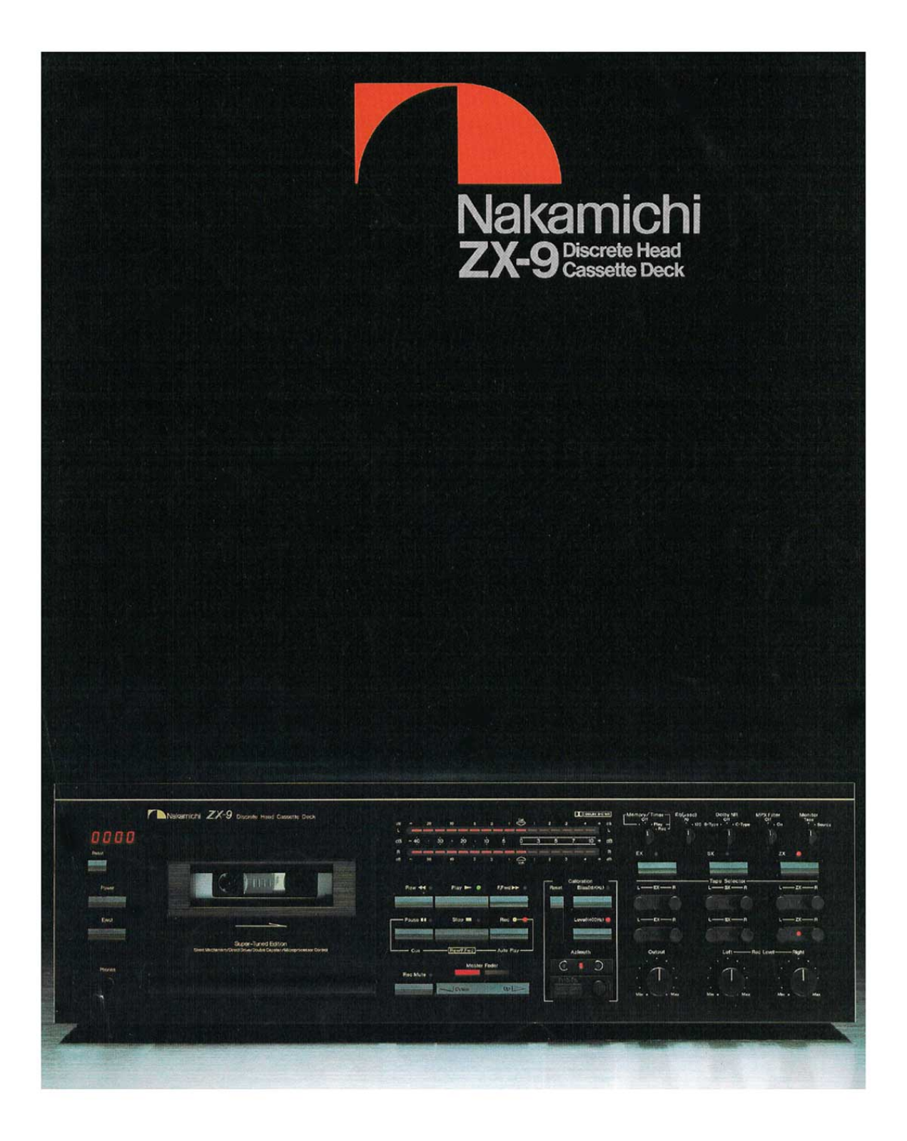 Nakamichi ZX-9 Brochure