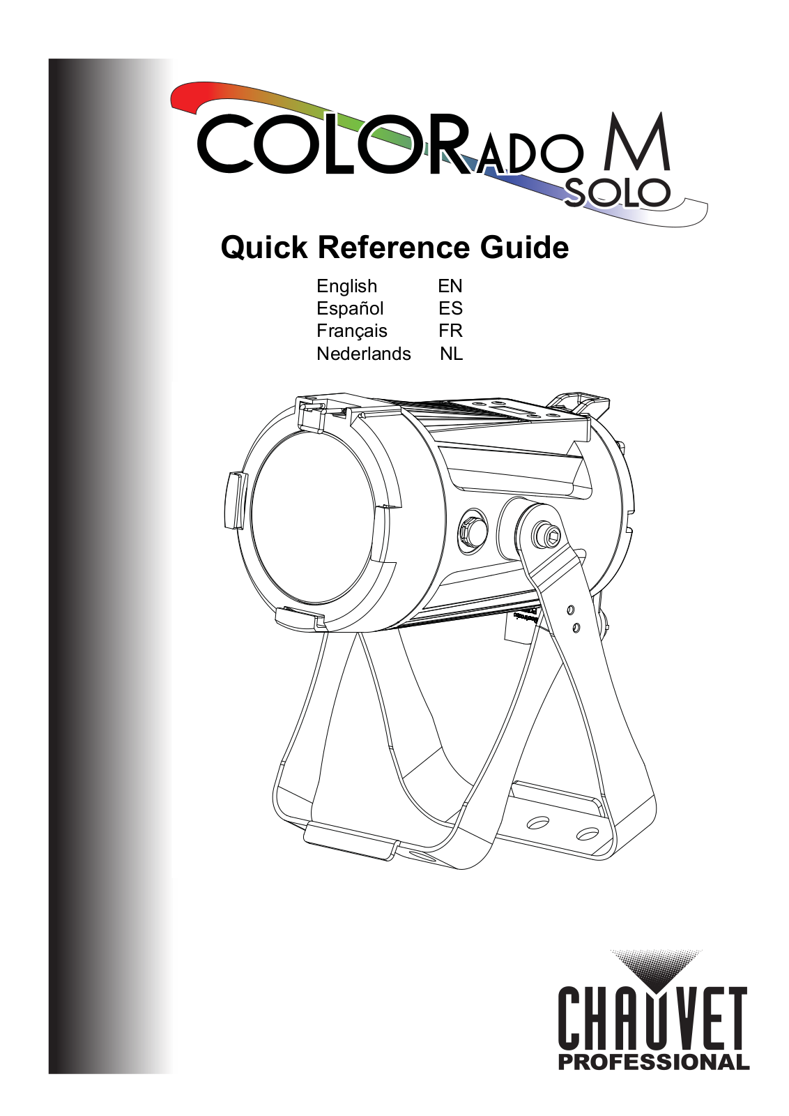 Chauvet Pro COLORado M Solo Quick Start Guide