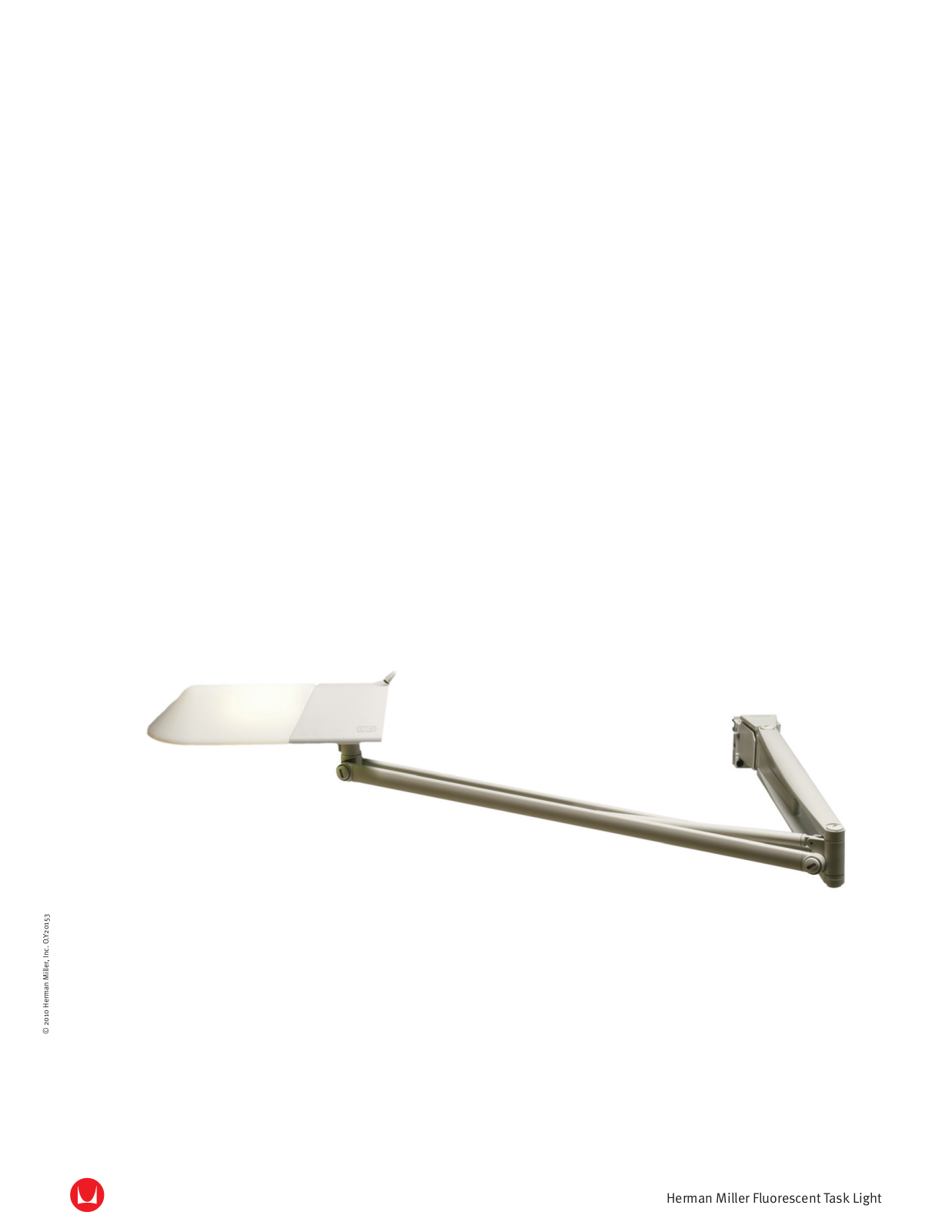 Herman Miller Fluorescent Task Light User Manual