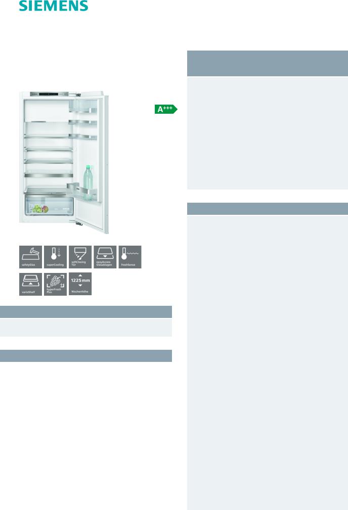Siemens KI42LADE0 User Manual