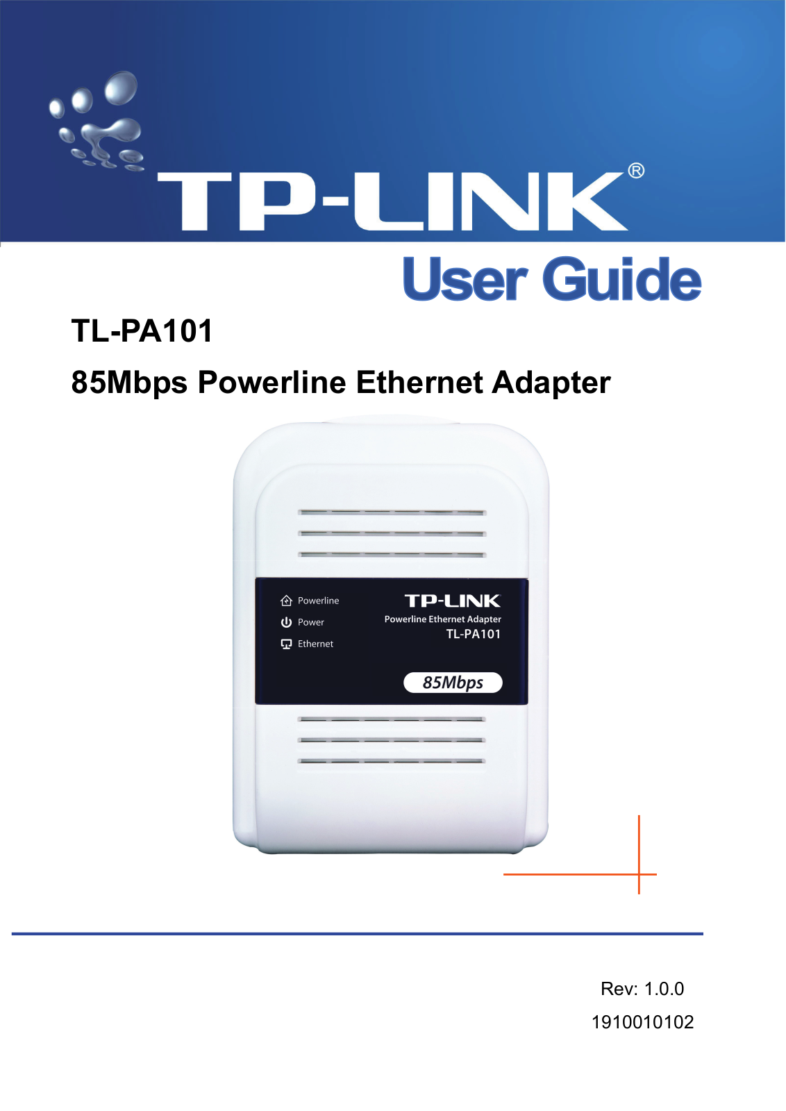 TP-LINK TL-PA101 User Manual