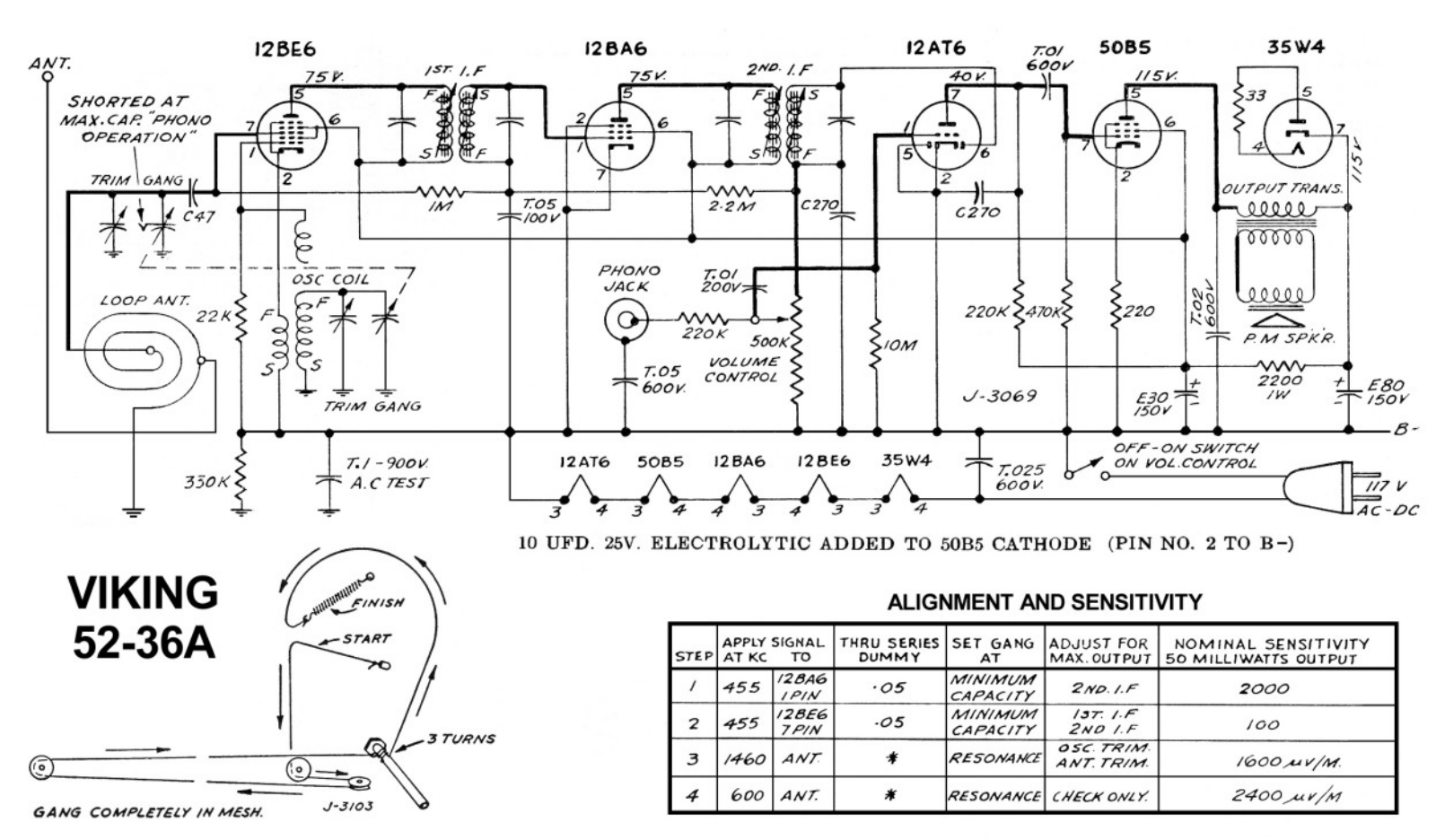 Viking 52 36a schematic