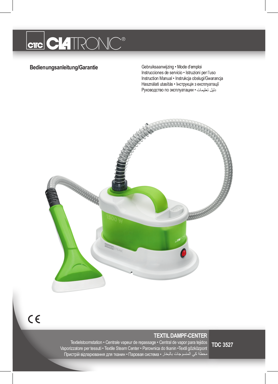 Clatronic TDC 3527 User guide