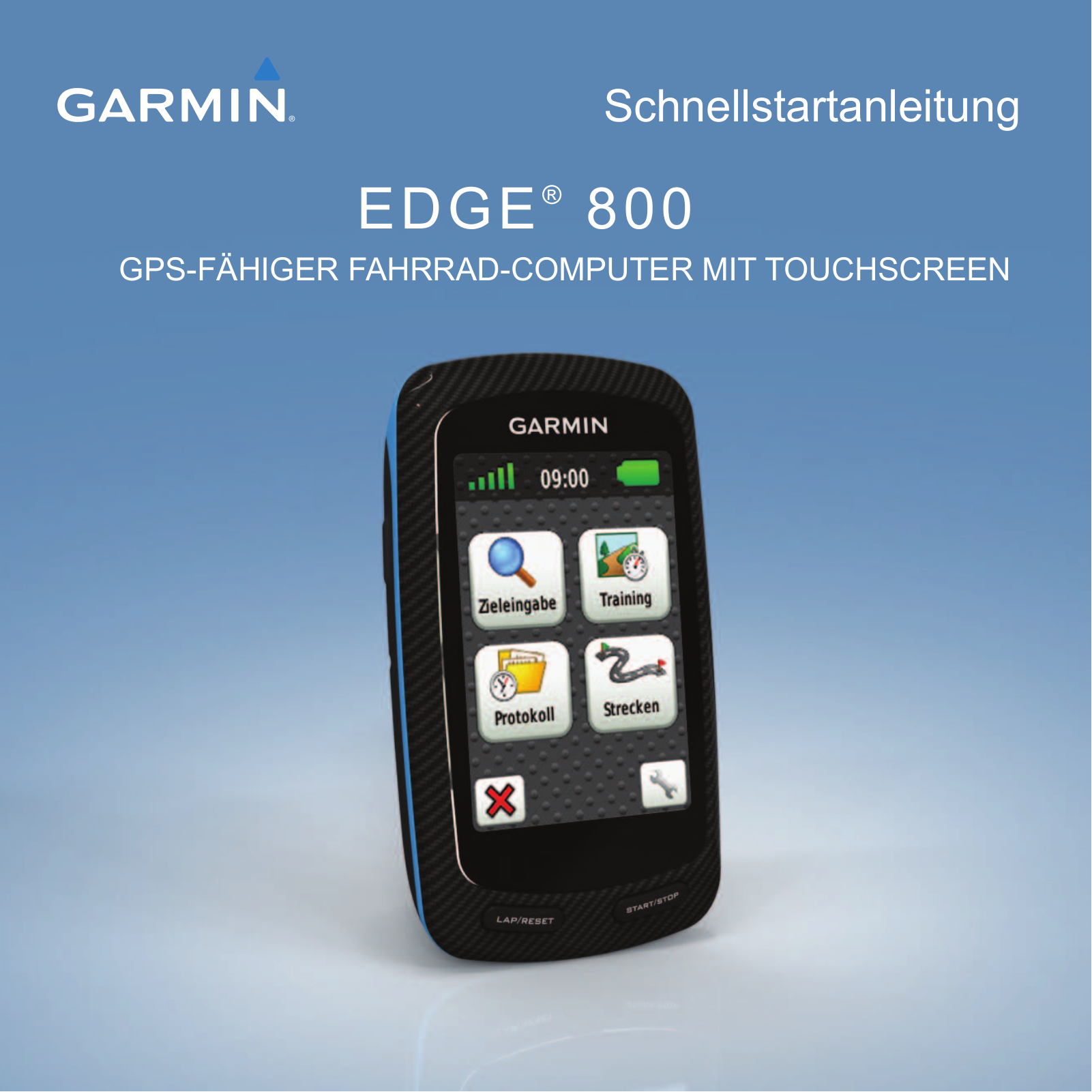 Garmin Edge 800 Quick Start Guide