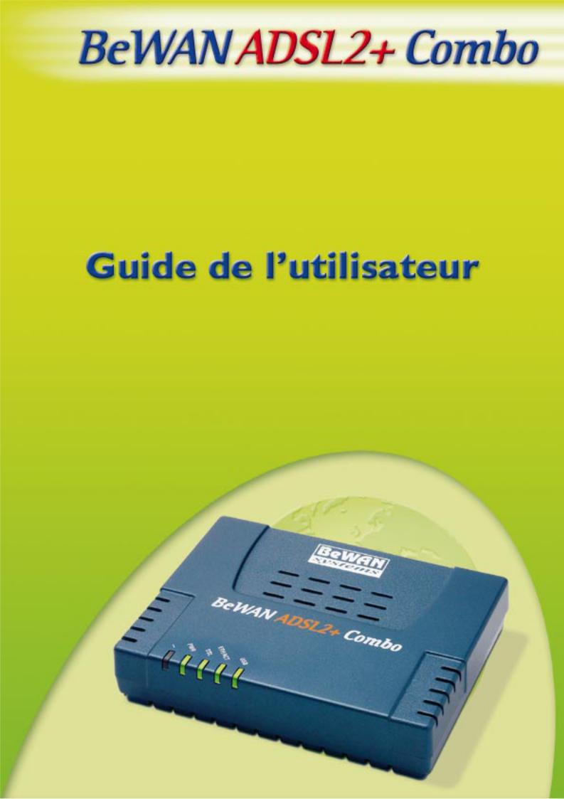 BEWAN ADSL2+ Combo User Manual