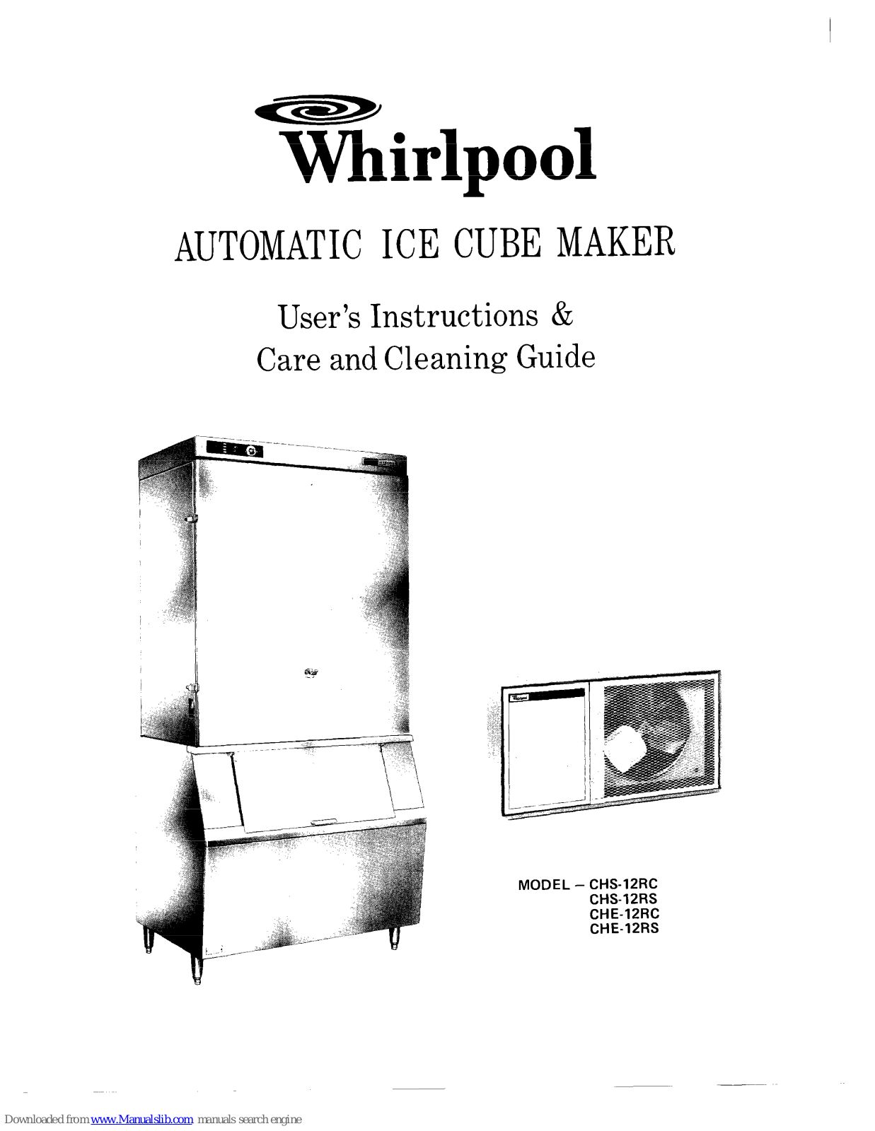 Whirlpool CHS-12RS User Instructions - ManualMachine.com