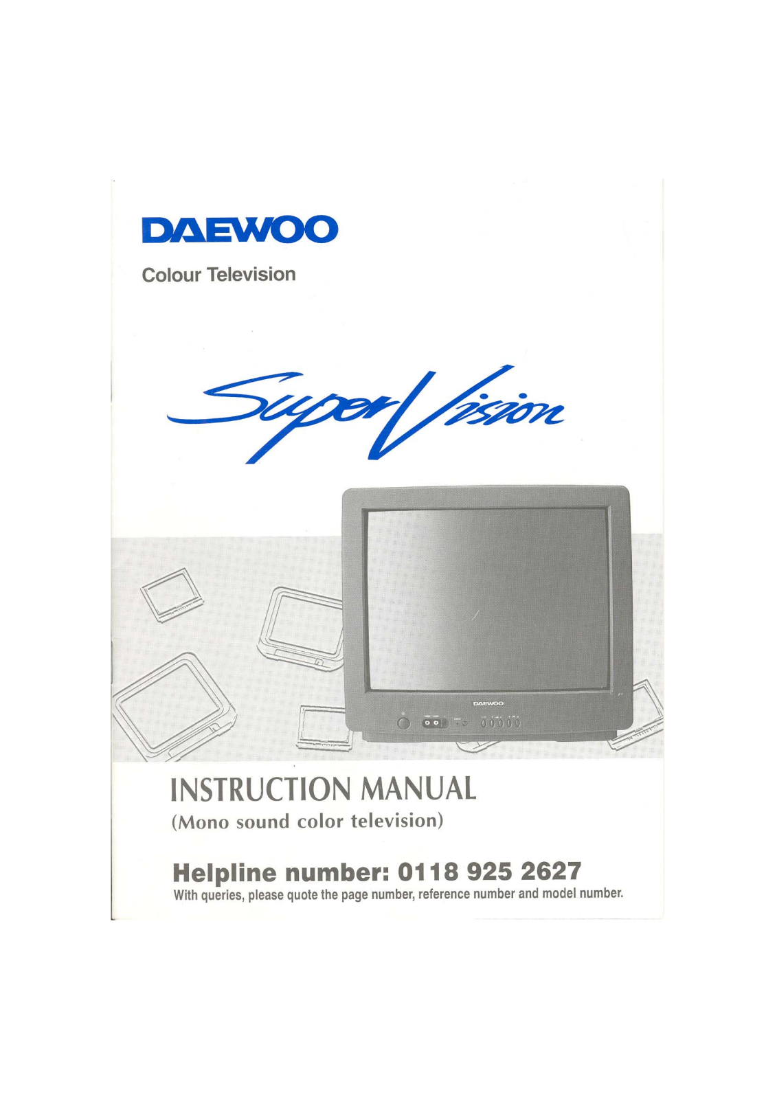 Daewoo GB14Q2T User Manual