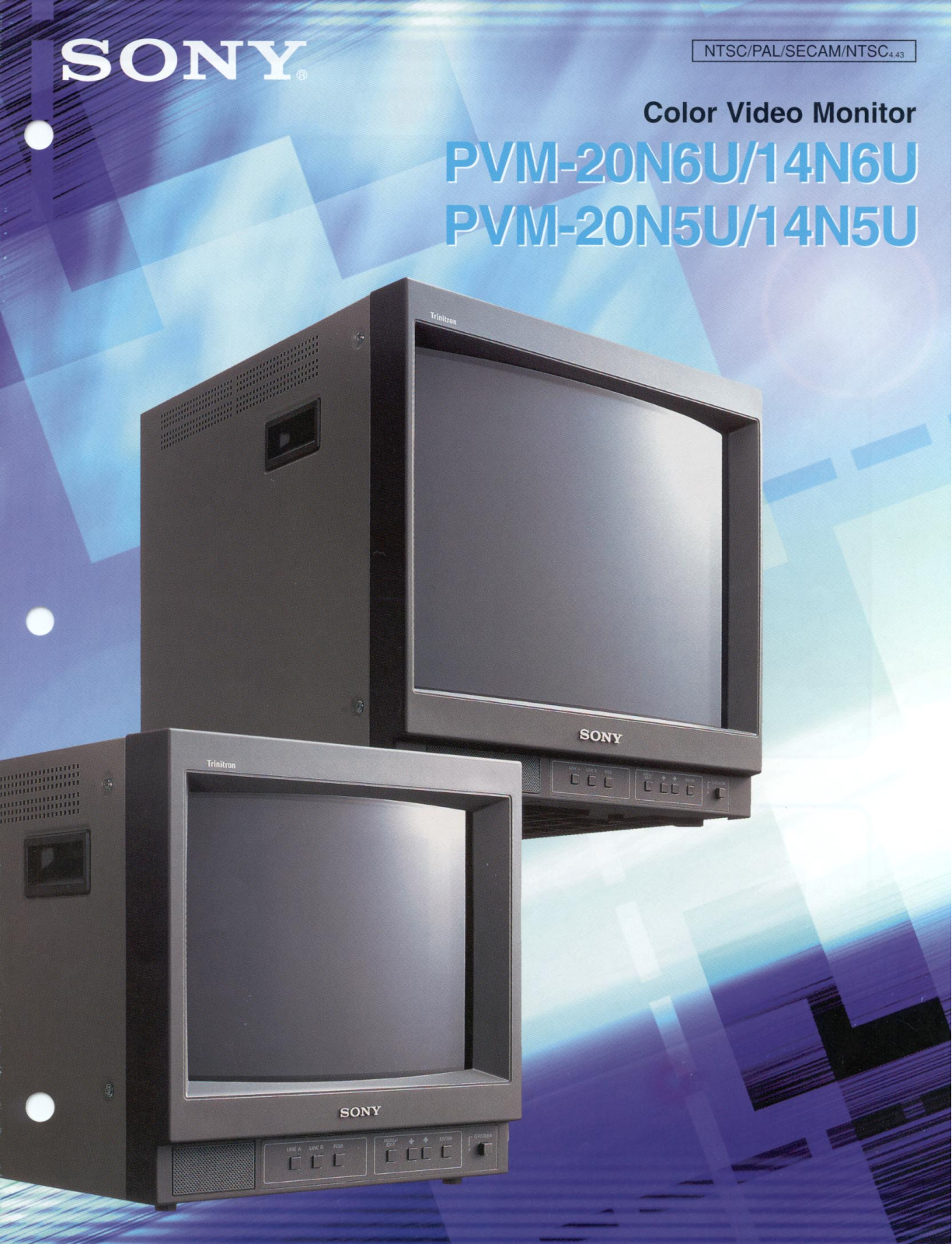 Sony PVM-20N6, PVM-20N5 Service Manual