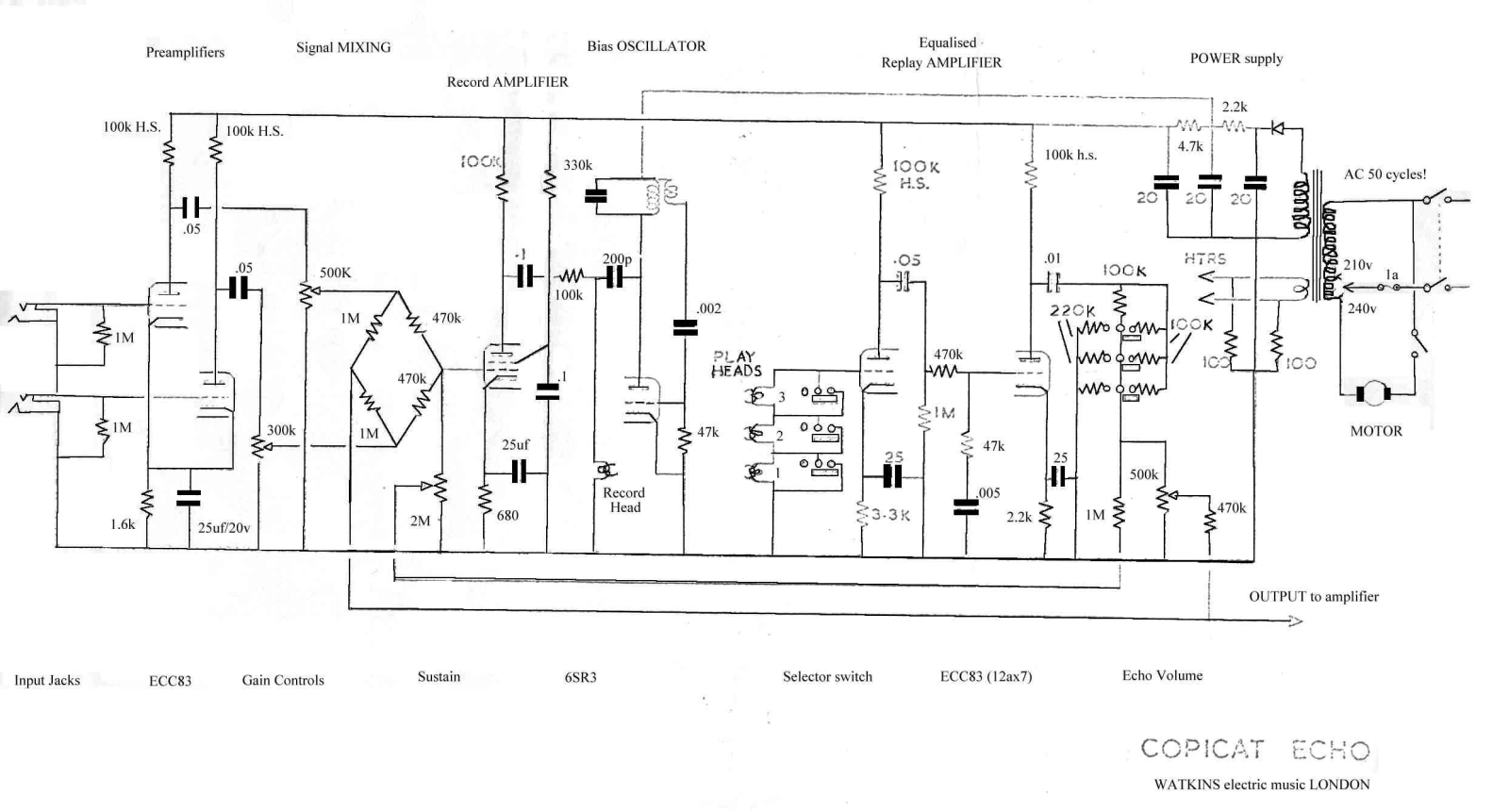 watkins copicat echo schematic