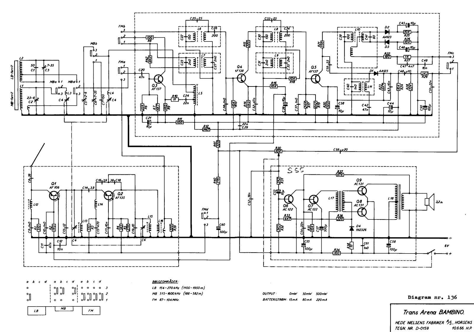 Arena Trans Bambino Schematic - ManualMachine.com