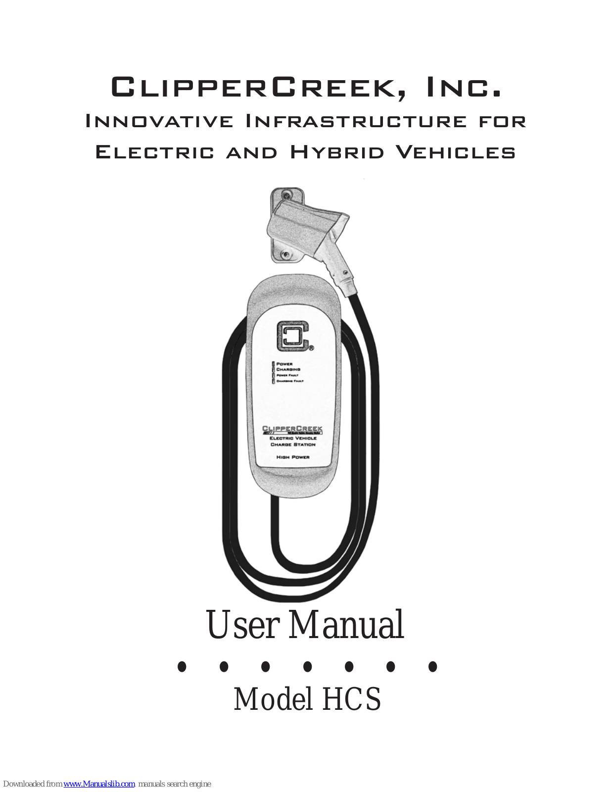 ClipperCreek HCS User Manual