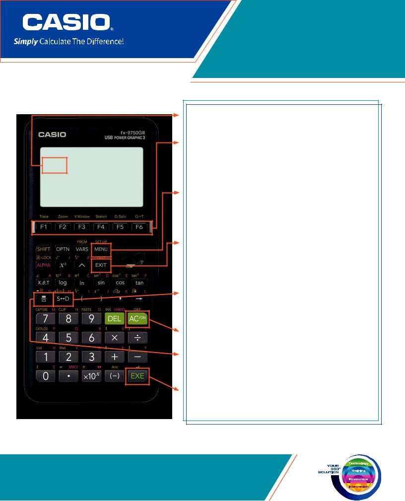 Casio FX-9750GIII User Manual