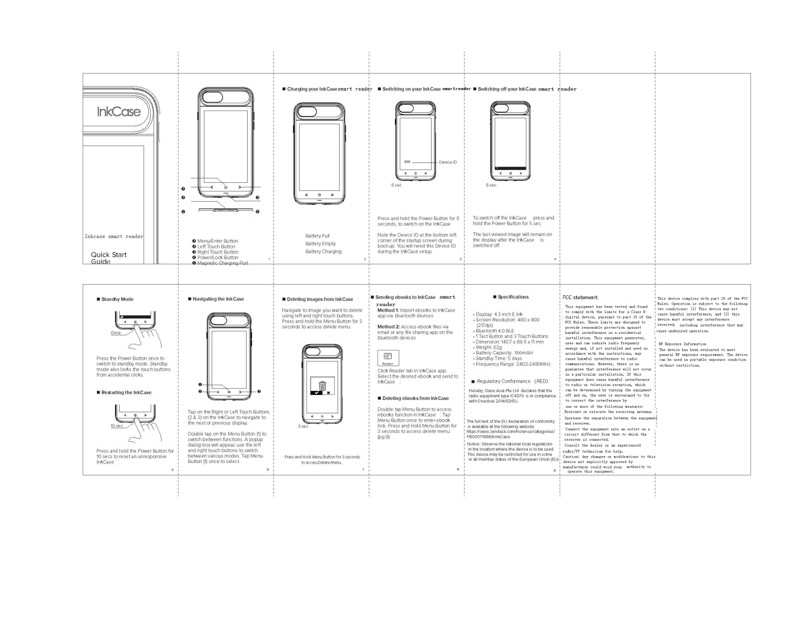 Oaxis Asia 4370 User Manual