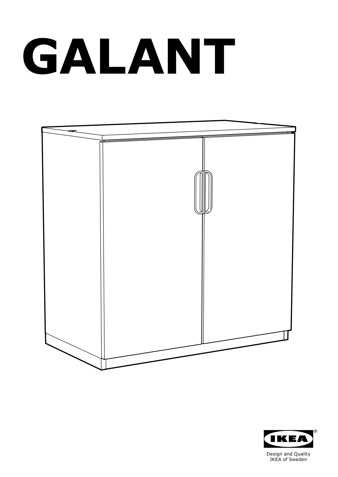 Ikea 00289020 Assembly instructions