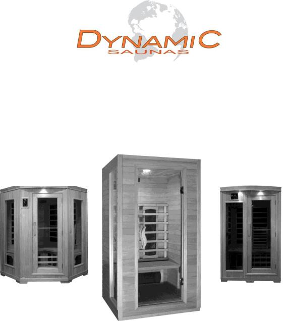 Dynamic Sauna DYN610601 User Manual