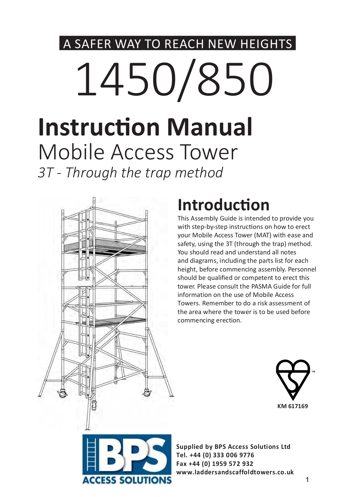 BPS 1450, 850 Instruction Manual - ManualMachine.com