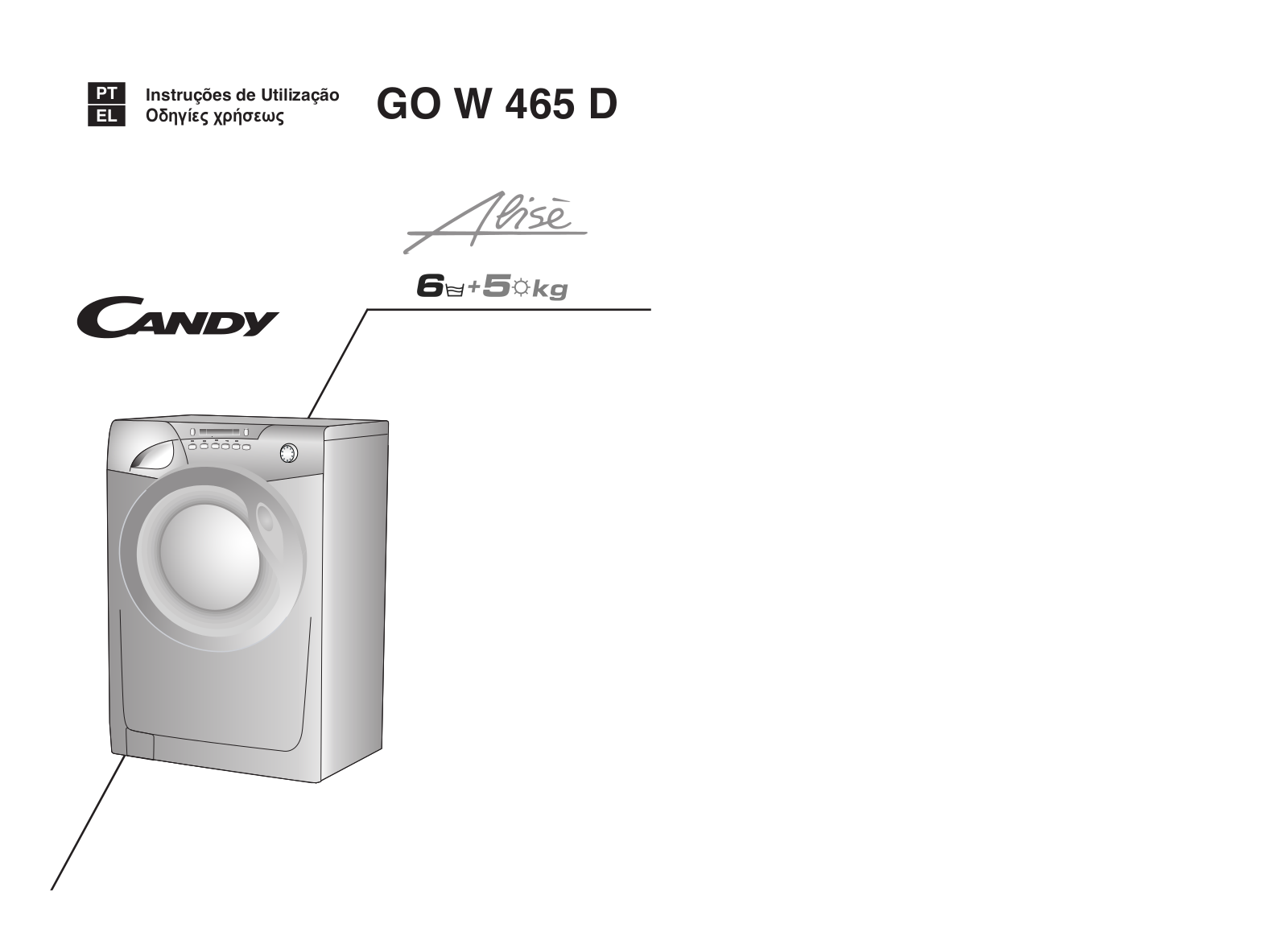 Candy GO W465D User Manual