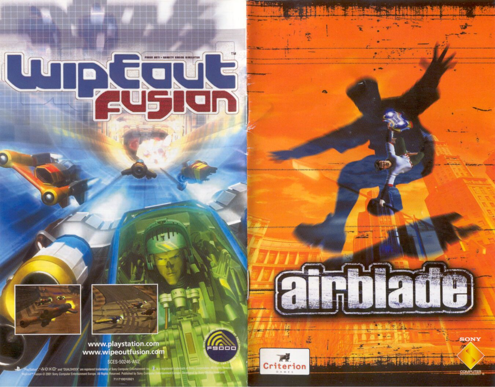 Games PS2 AIRBLADE User Manual