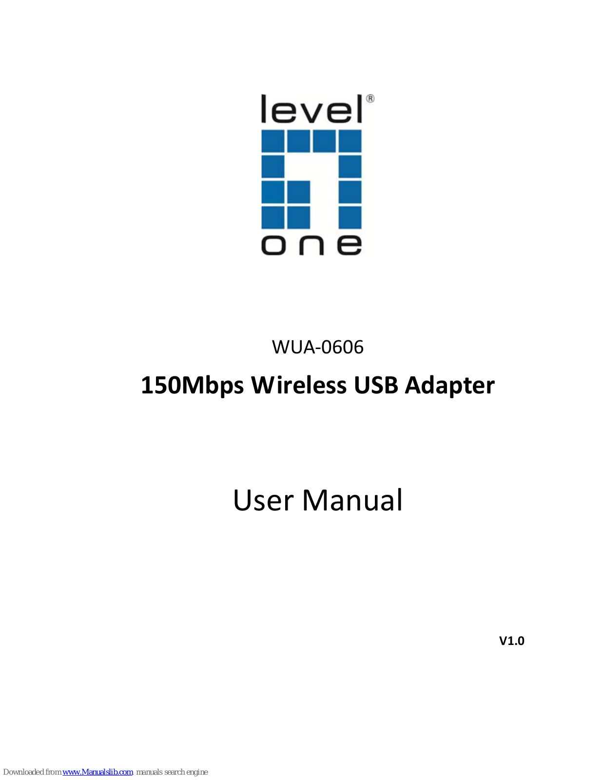 LevelOne WUA?0606 User Manual - ManualMachine.com