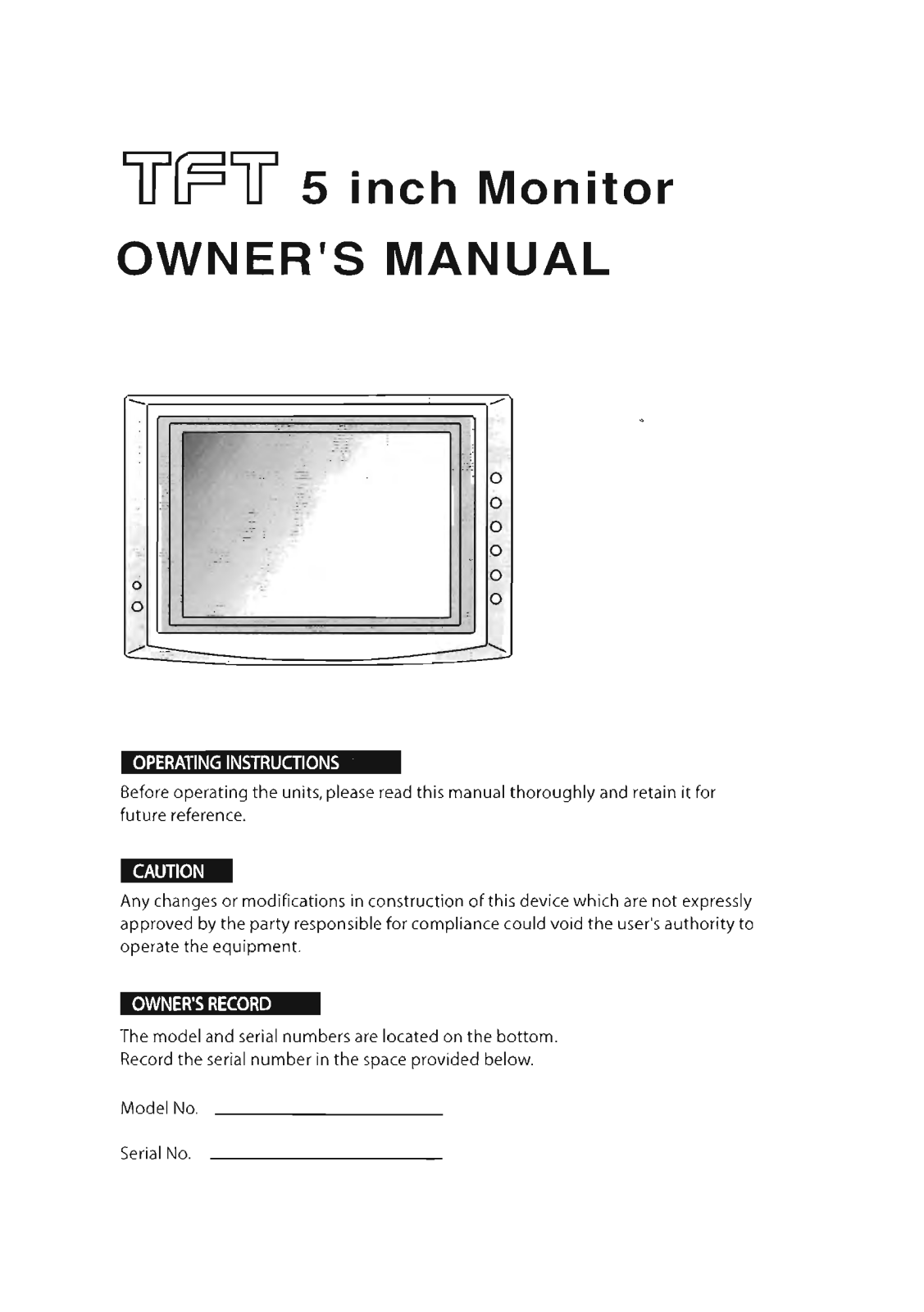 Power Acoustik PT-506HS Owners Manual