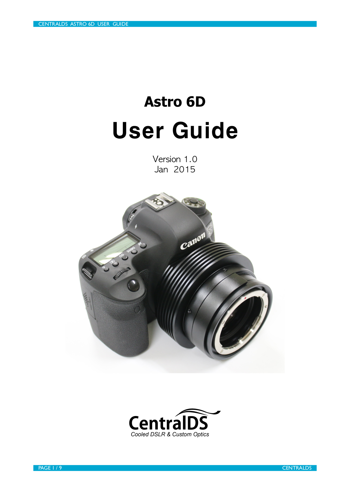 CentralDS ASTRO 6D User Manual - ManualMachine.com