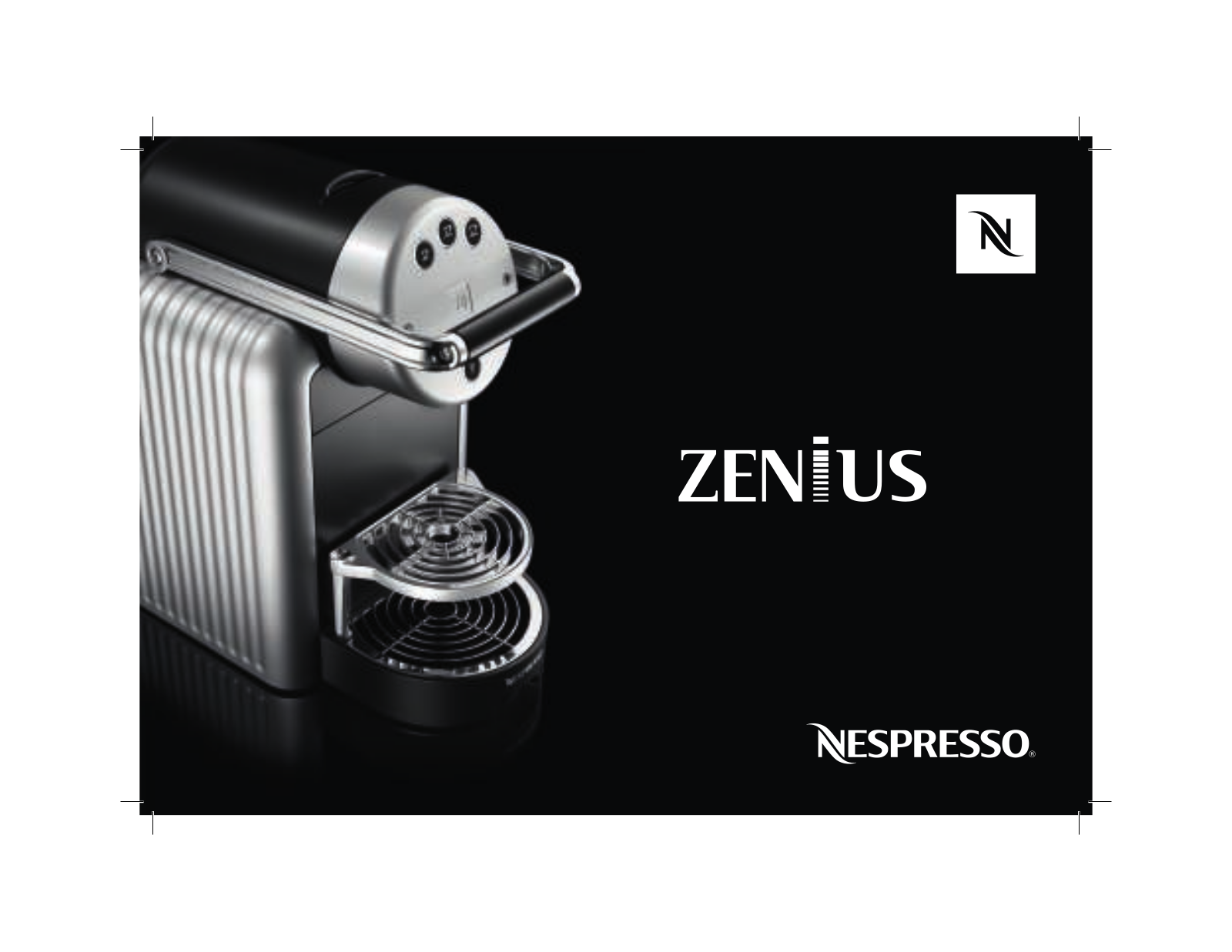 Nespresso Zenius User Manual