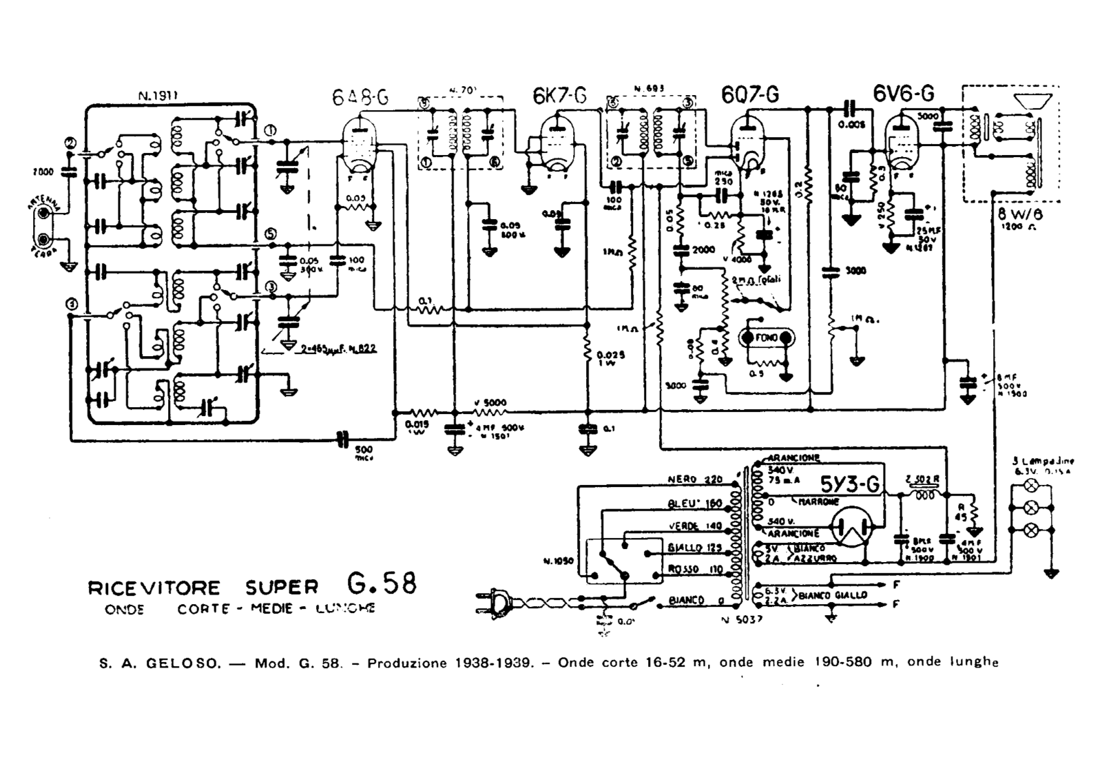 Geloso g58 schematic