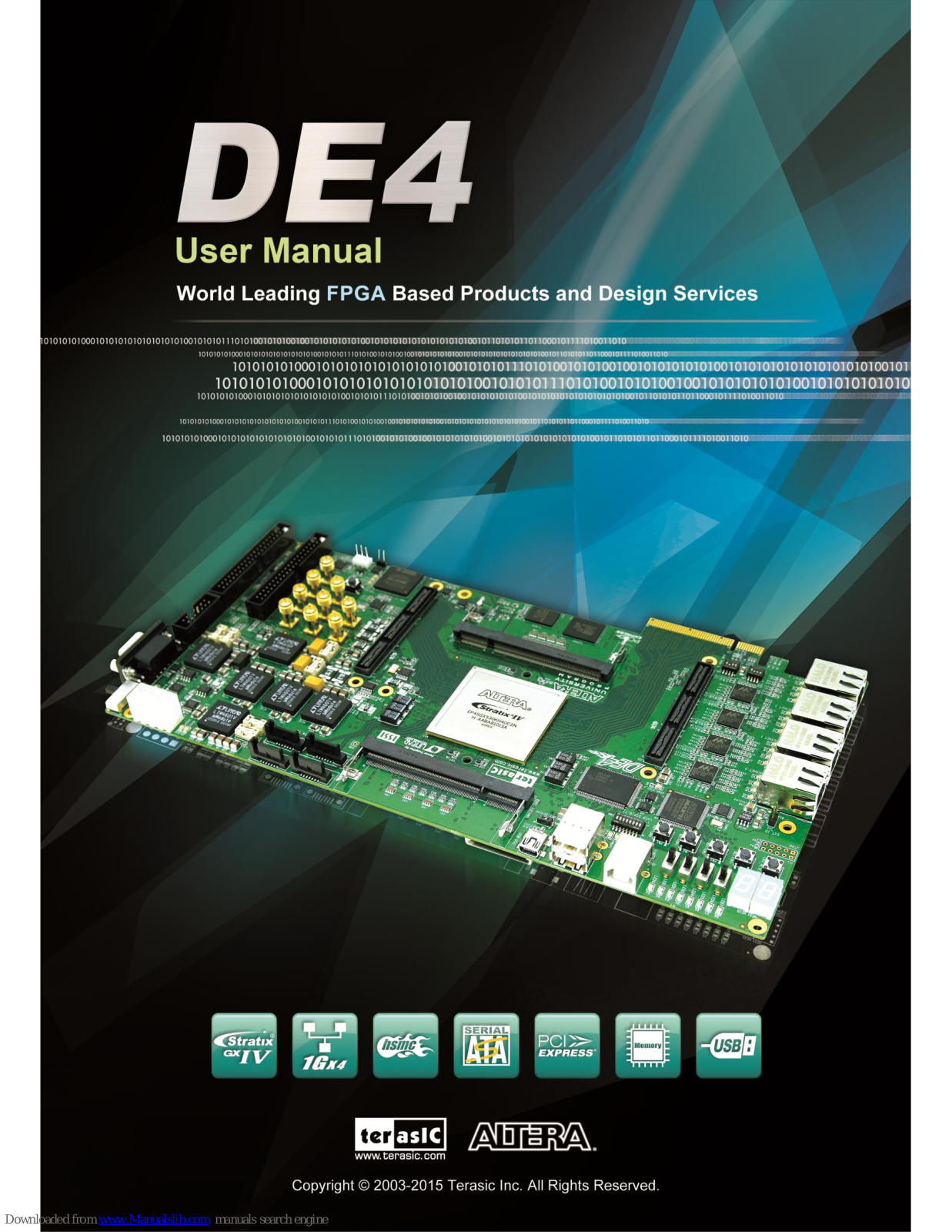 Terasic ALTERA DE4 User Manual