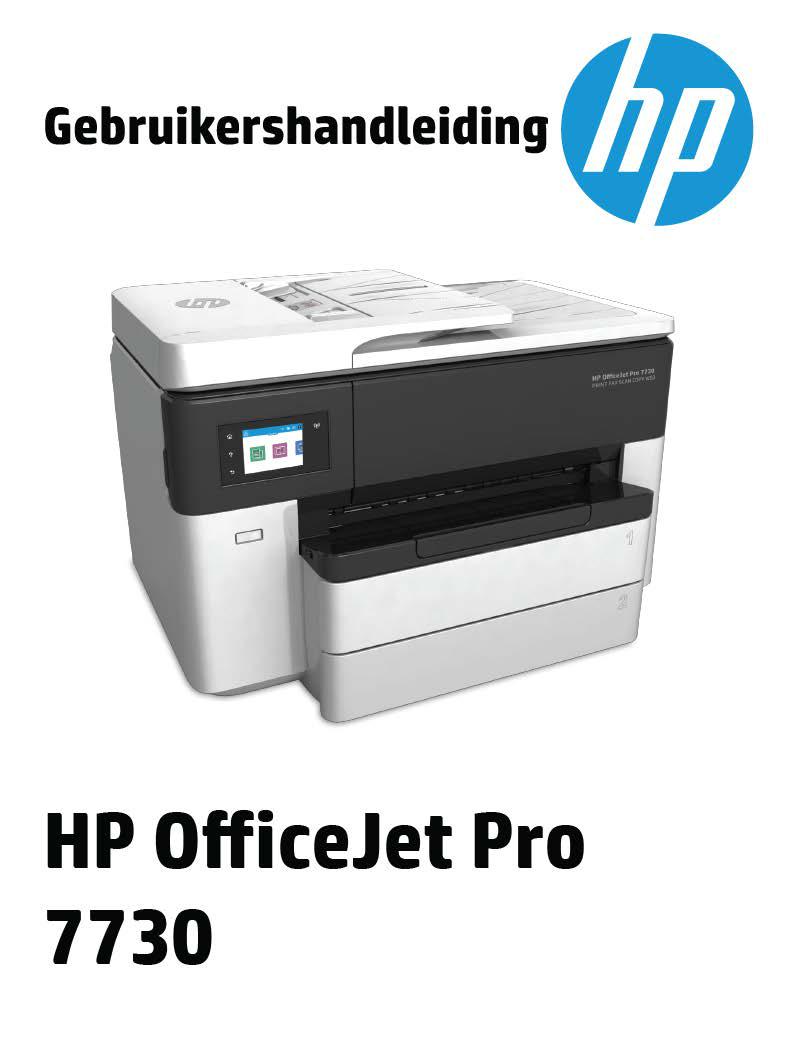 HP OfficeJet Pro 7730 All-in-one User manual