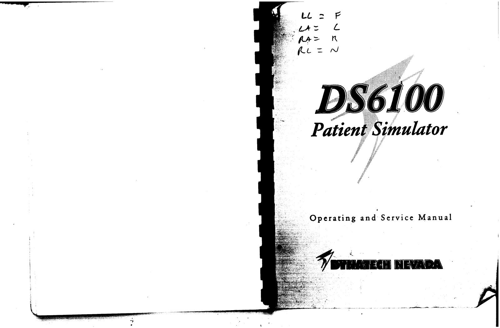 Dynatech DS-6100 User manual