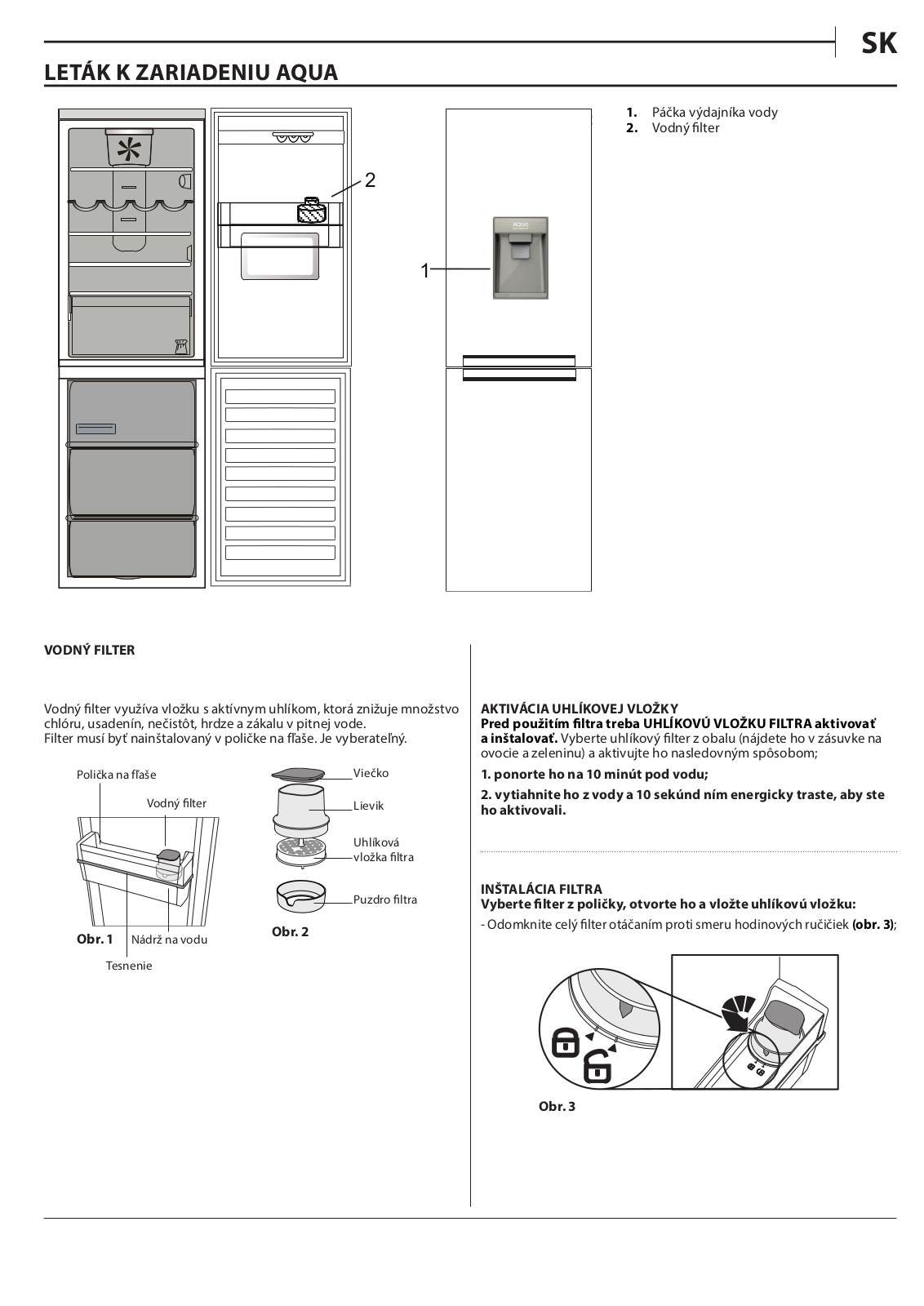 INDESIT LI8 S1E S AQUA Daily Reference Guide