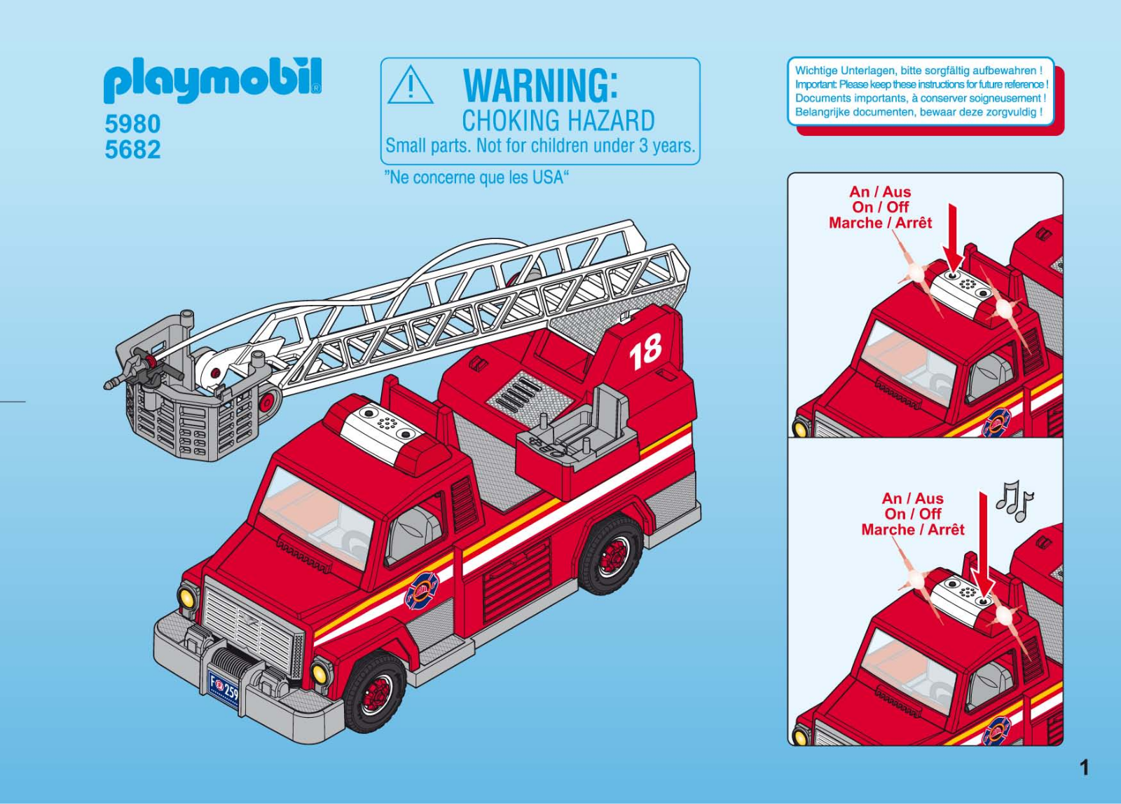 Playmobil 5682 Instructions