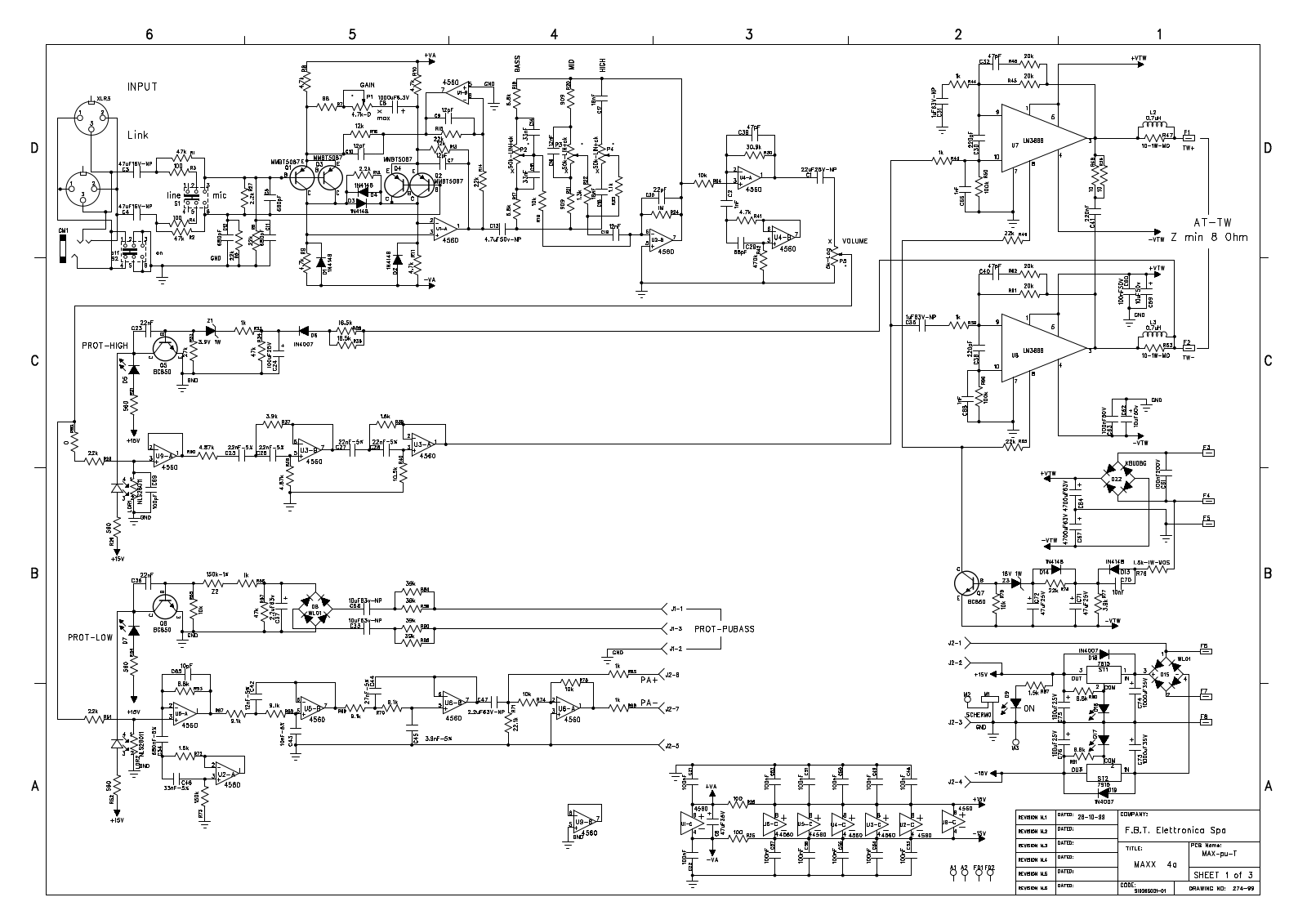 FBT MAXX4A Schematic R1