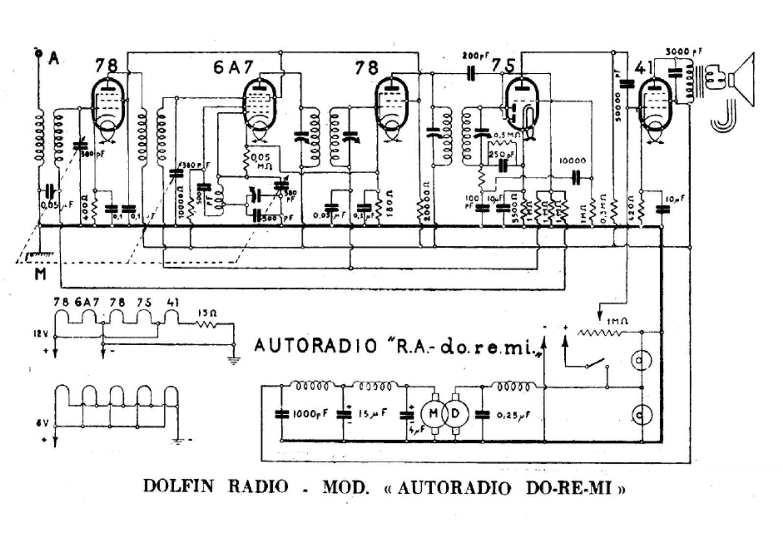 Dolfin doremi schematic