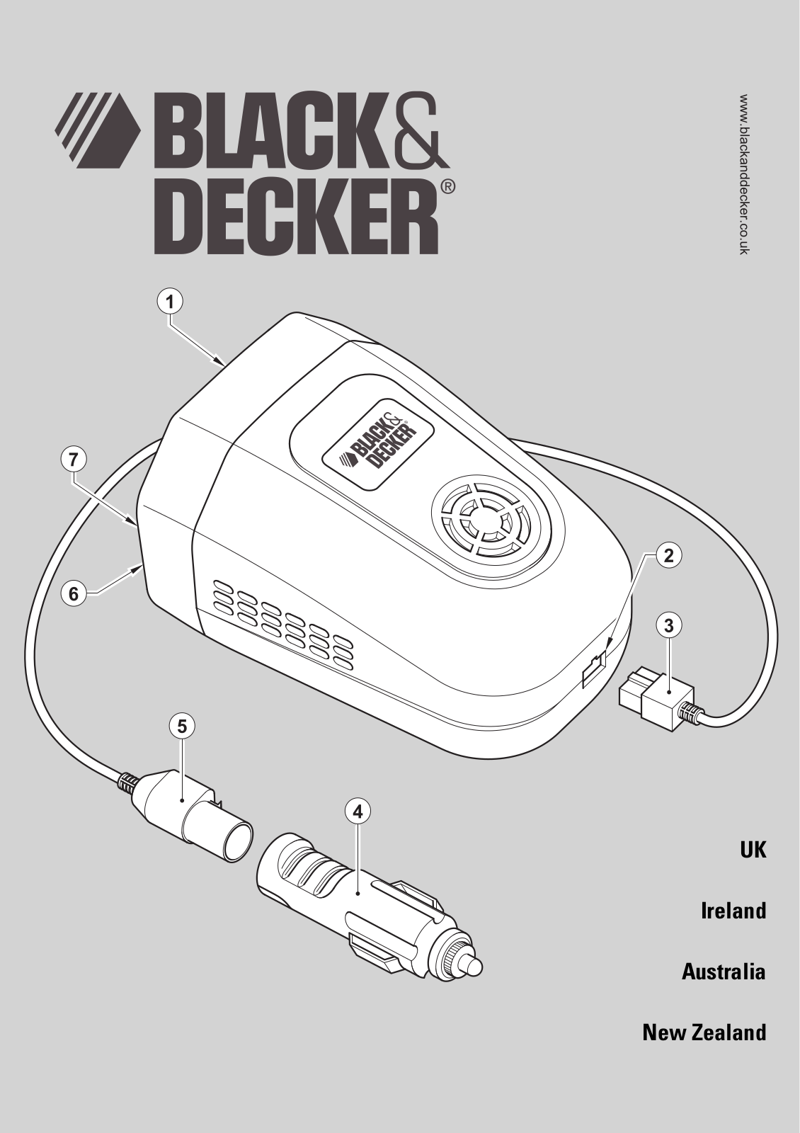 Black & Decker Bdpc100a Instruction Manual