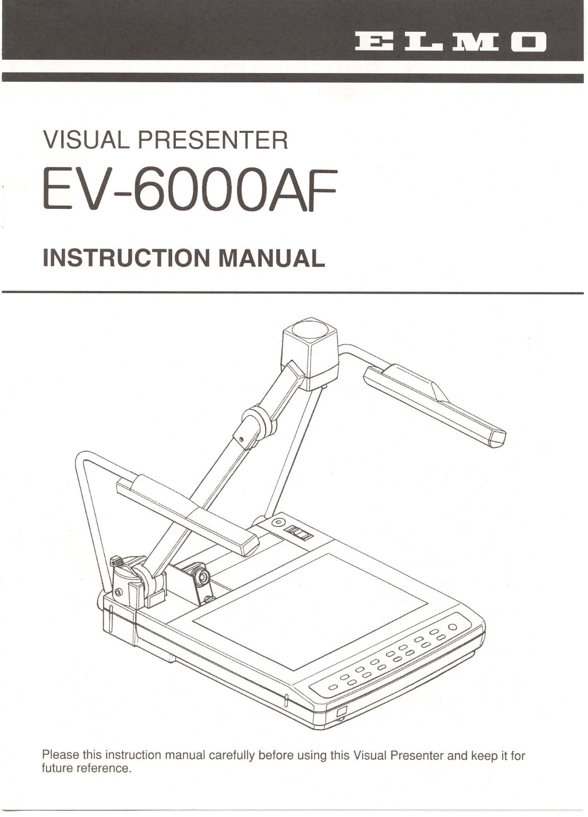 ELMO EV-6000AF User's Manual