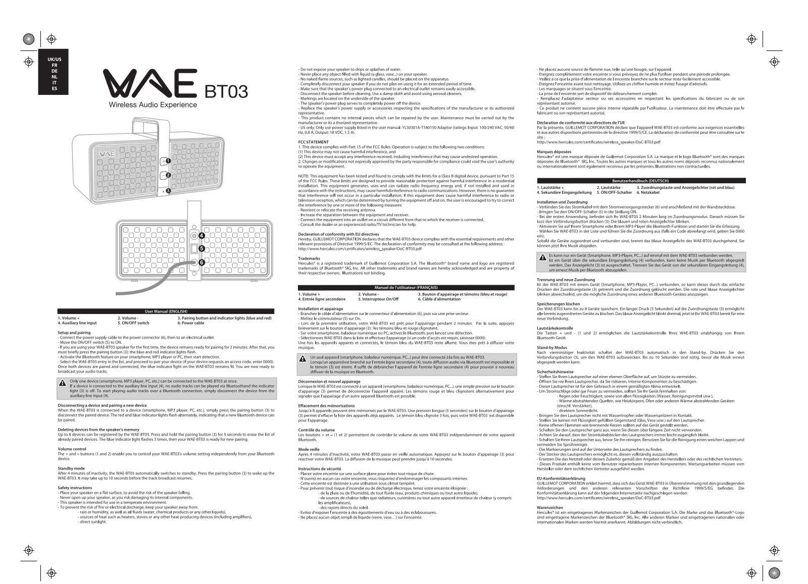 Guillemot 5061649 User Manual