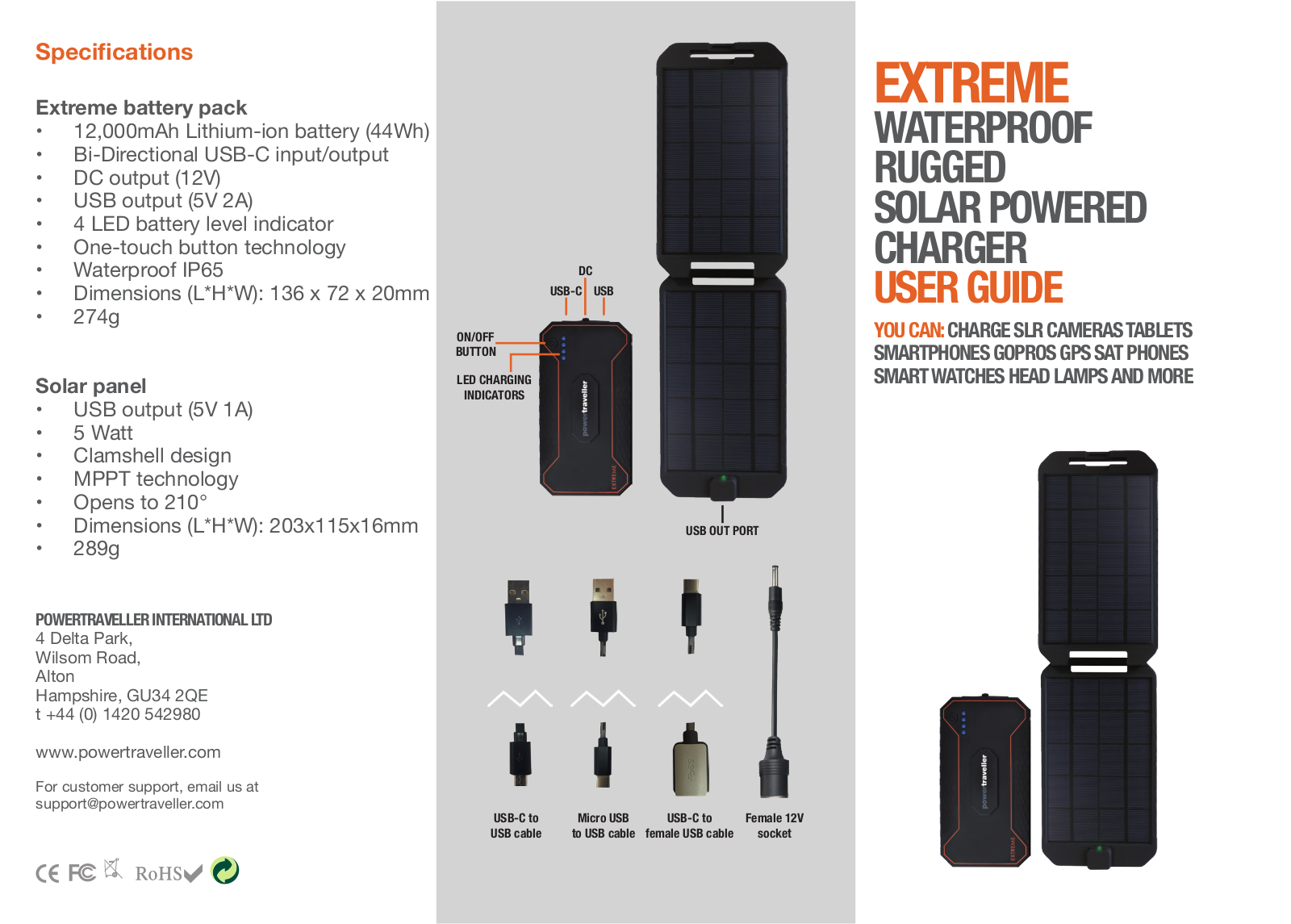 Power Traveller EXTREME User guide