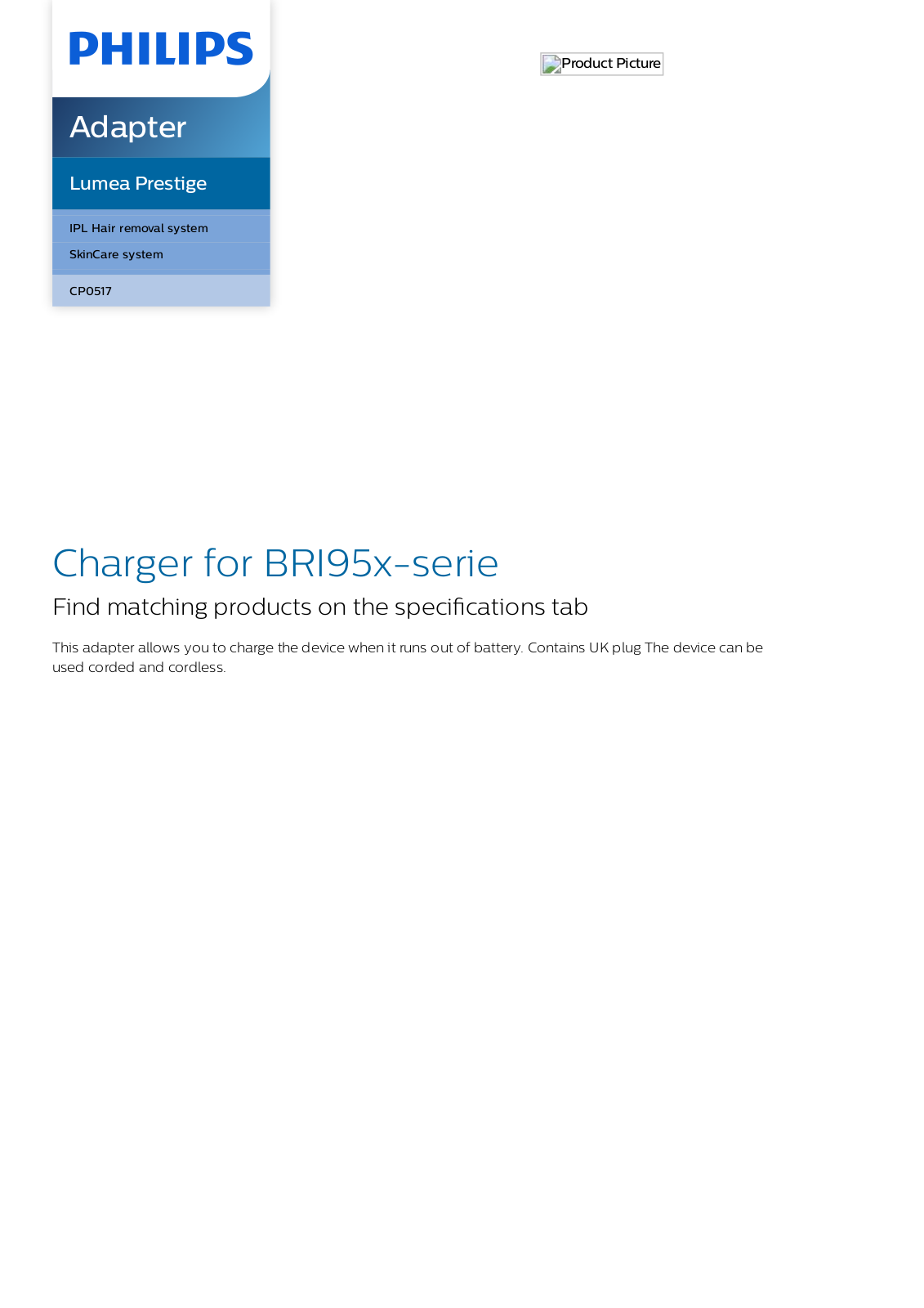 Philips CP0517/01 leaflet - ManualMachine.com