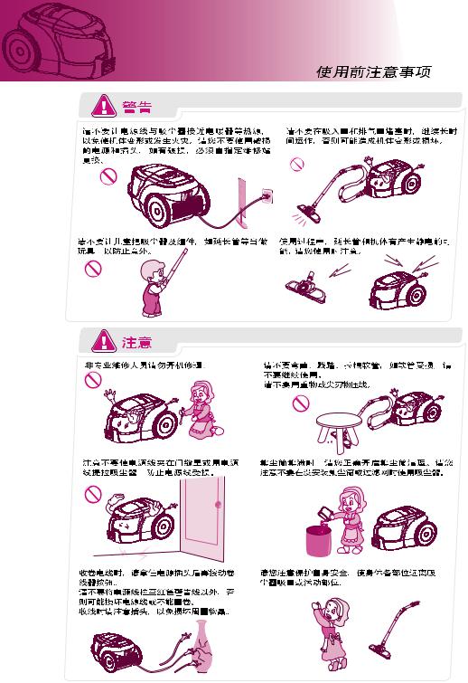 LG VC3316GND Users guide