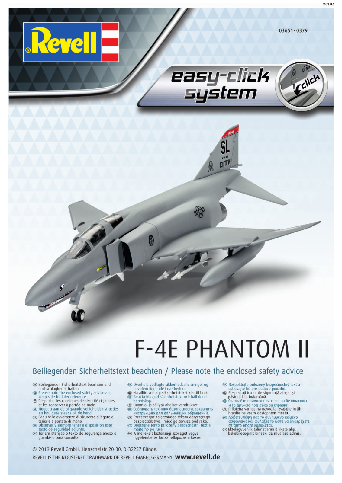 Revell F-4E Service Manual