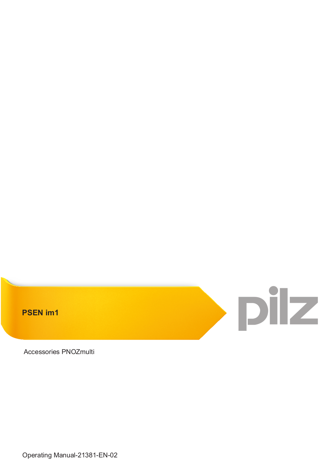 Pilz PSEN im1 User Manual