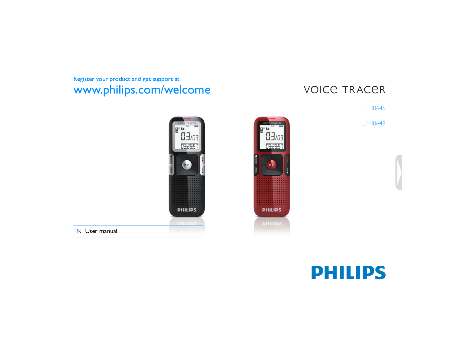 Philips LFH0645-27 User Manual