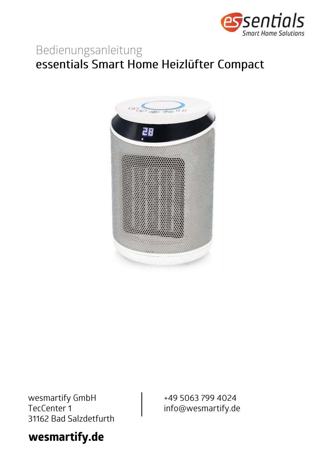 ESSENTIALS ESSE 120326 Instructions - ManualMachine.com