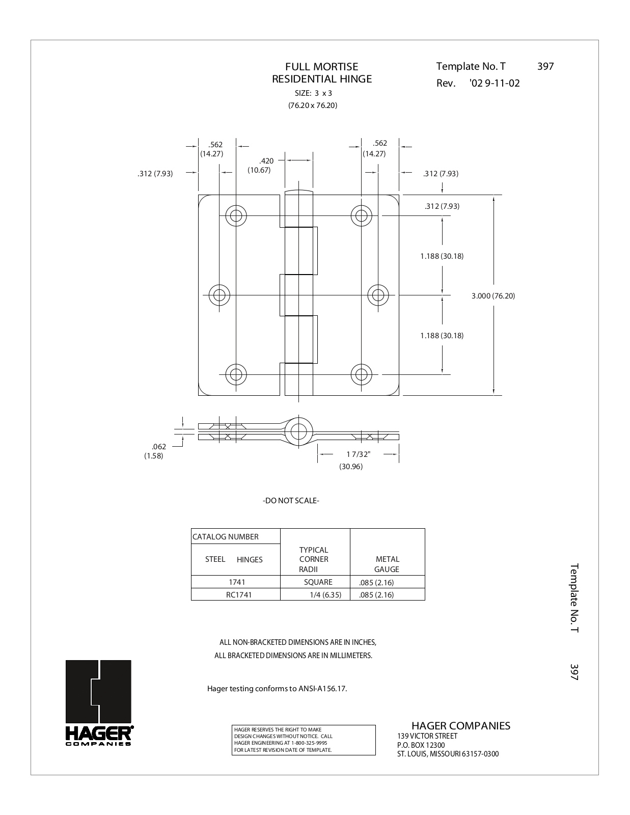 Factory Direct Hardware RC174132D User Manual