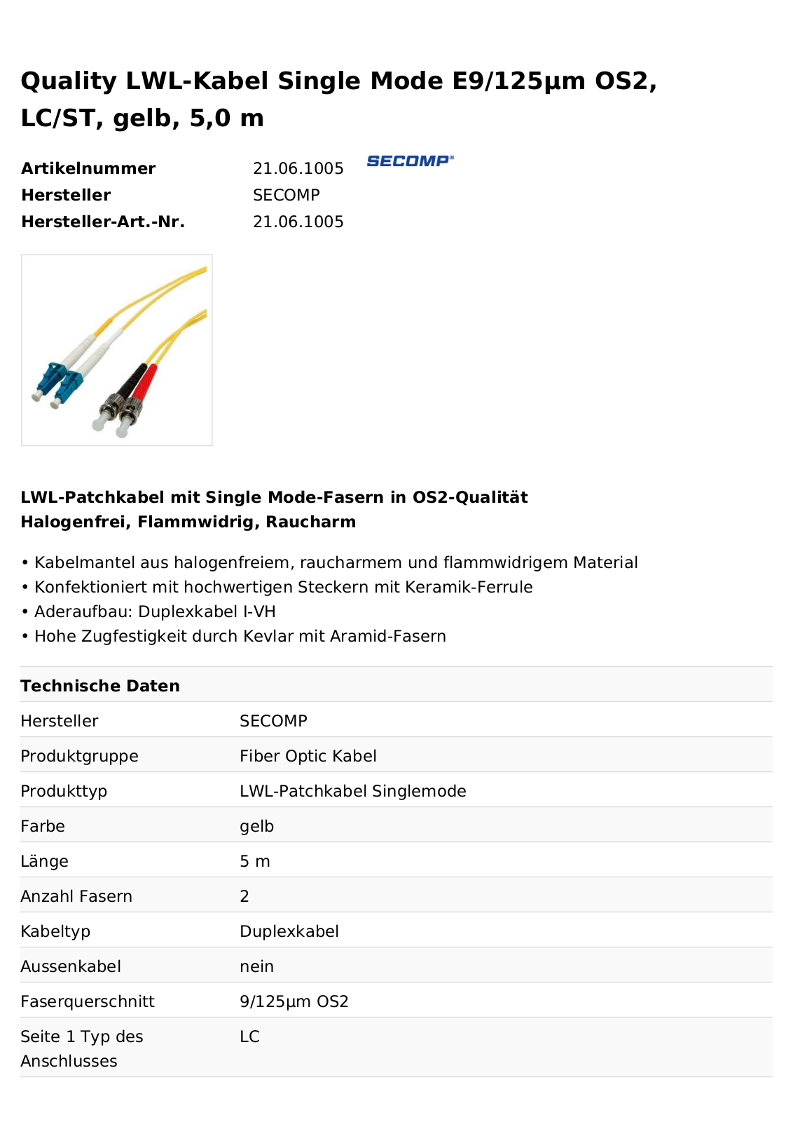 Secomp 21.06.1005 User Manual - ManualMachine.com