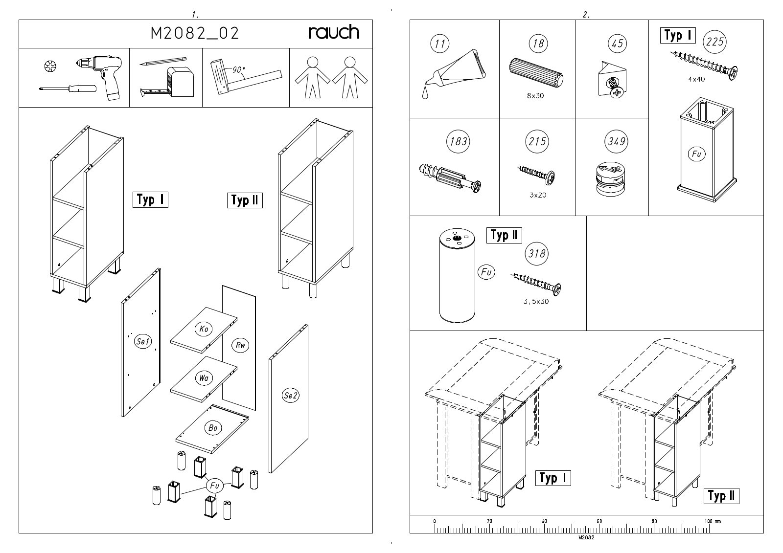 rauch M2082 Assembly instructions - ManualMachine.com