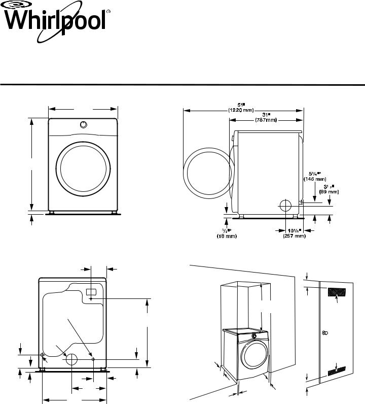 Whirlpool WGD70HEB, WGD80HEB, WGD96HEA, WGD94HEA, WGD86HEB User Manual
