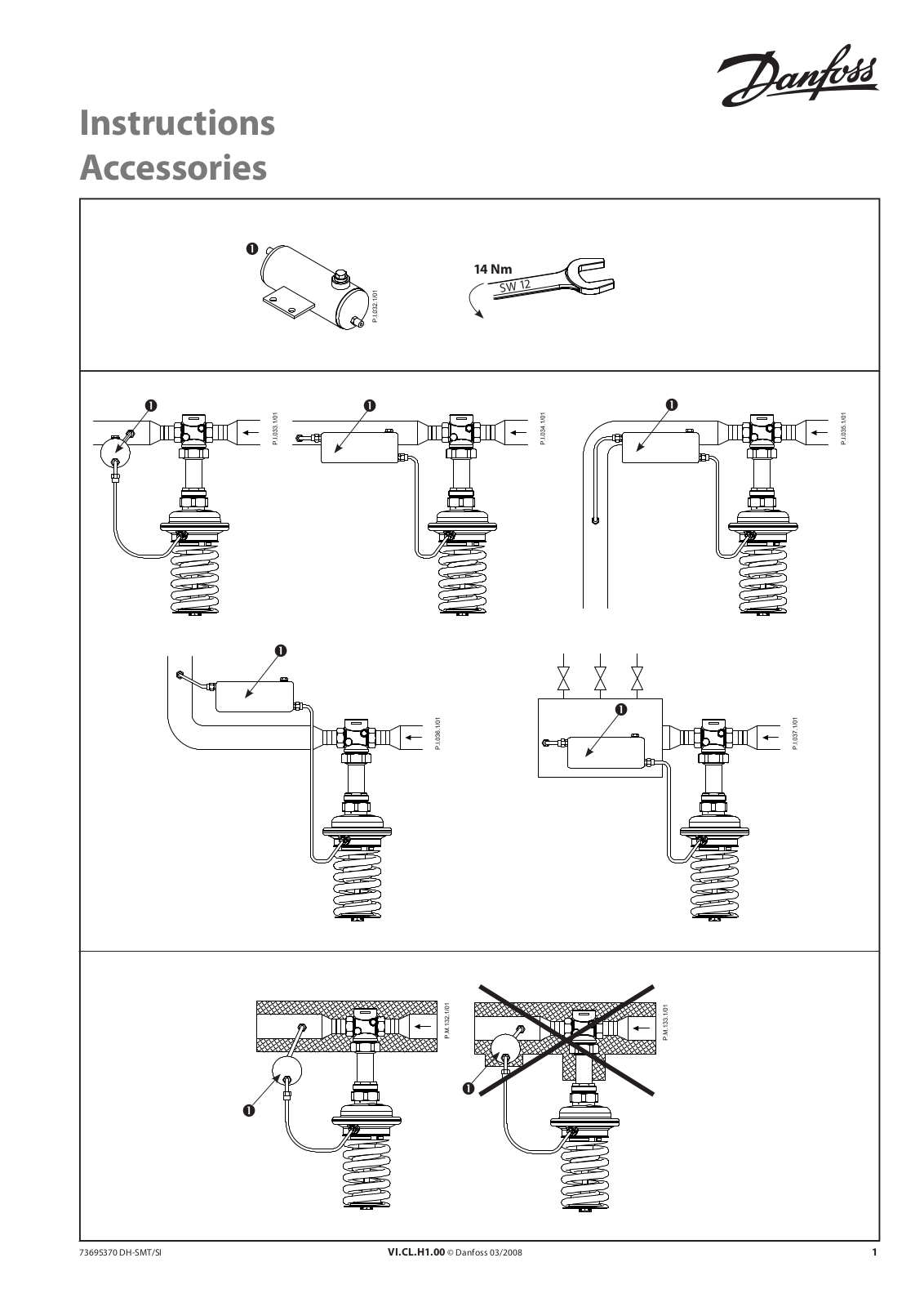 Danfoss Accessories Installation guide