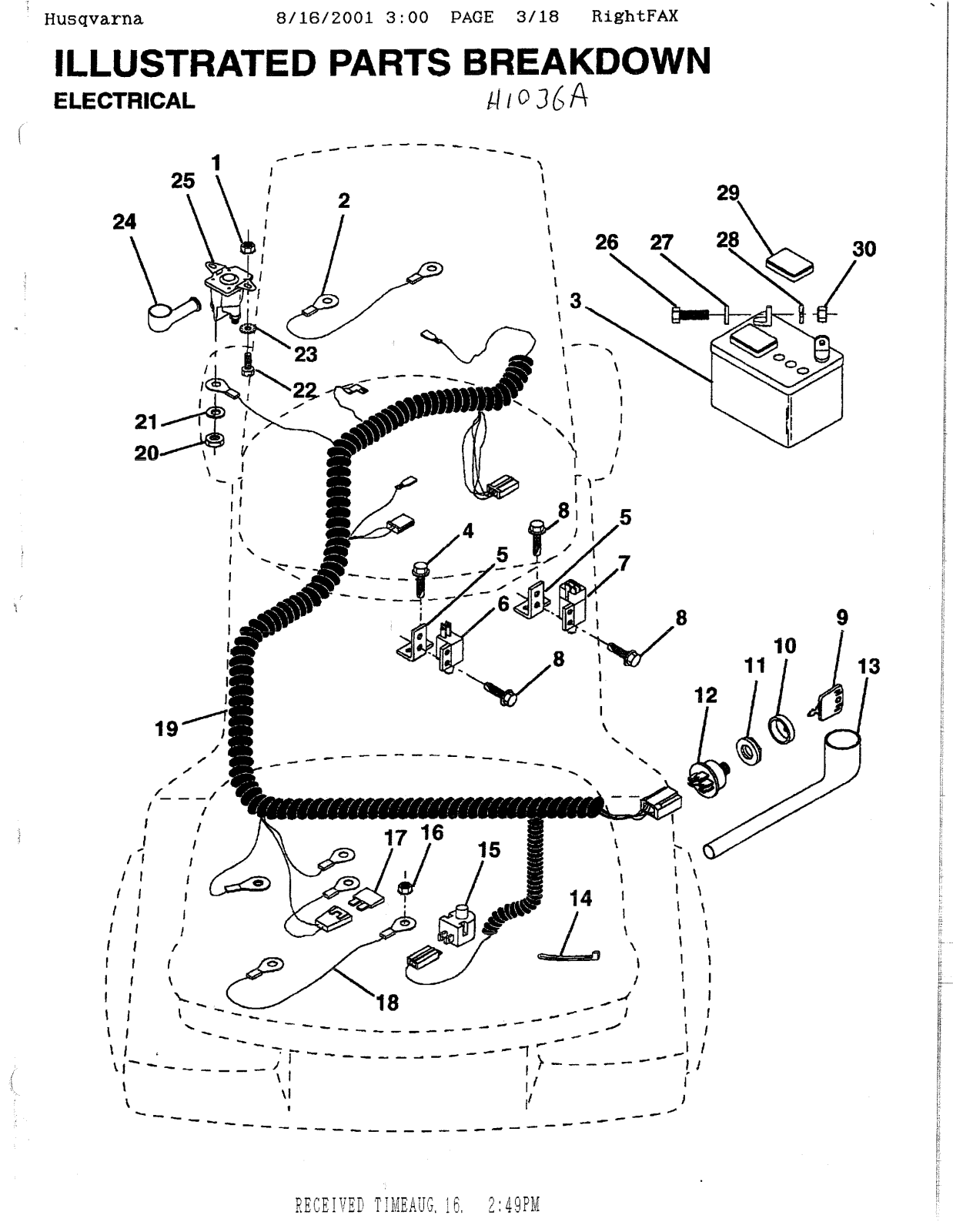 AYP H1036A User Manual